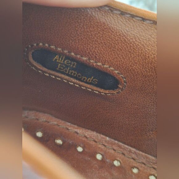 Allen‎ Edmonds Brown oxfords lace shoes size 9